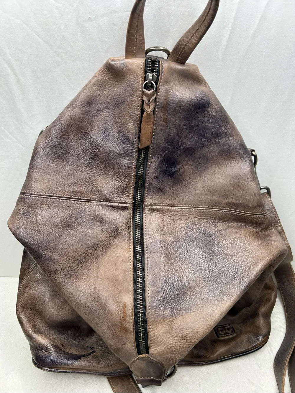 BED STU Delta Convertible Backpack Leather Boho